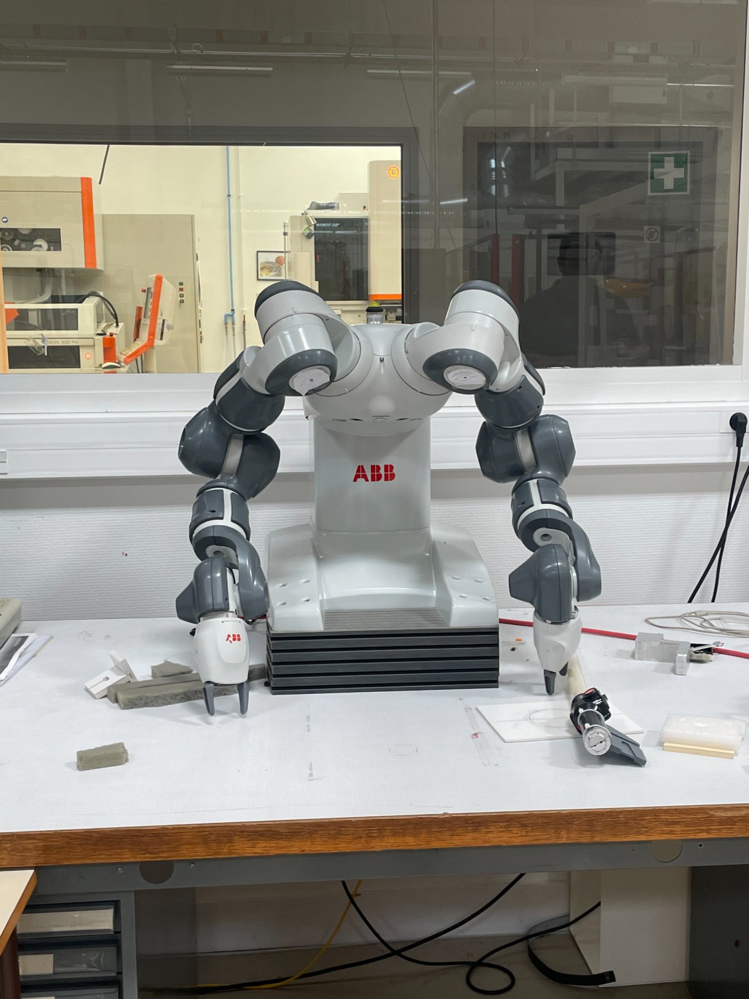 ABB robot arms